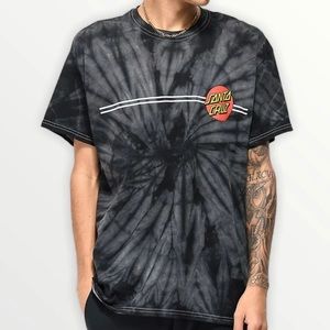 Santa Cruz Classic Dot Spider Black Tee
